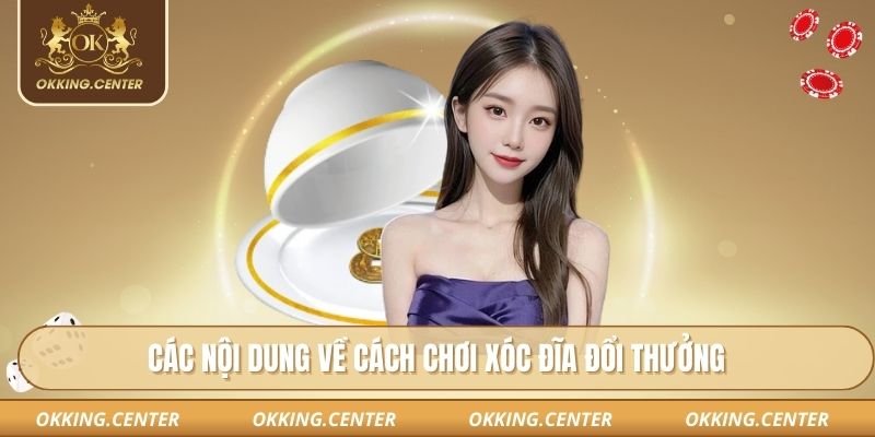 Các nội dung về cách chơi xóc đĩa đổi thưởng